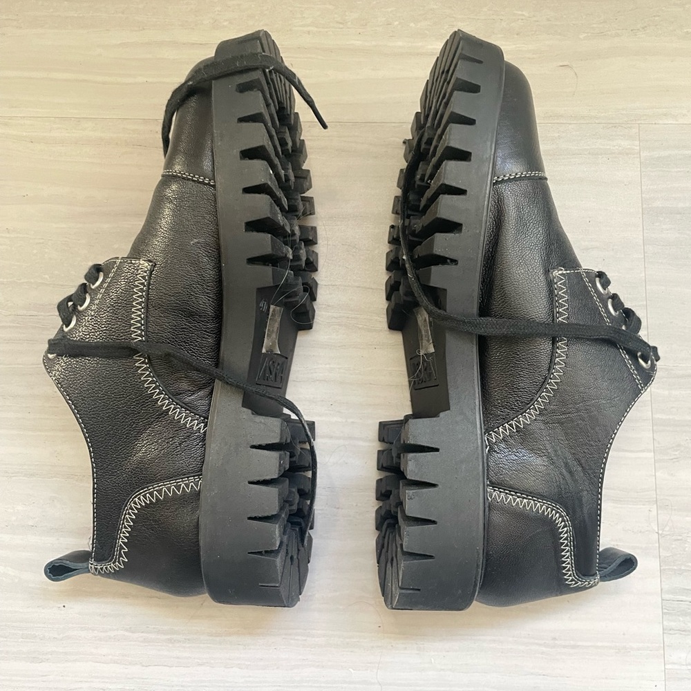 ASRA Feronia lace up shoe — chunky sole